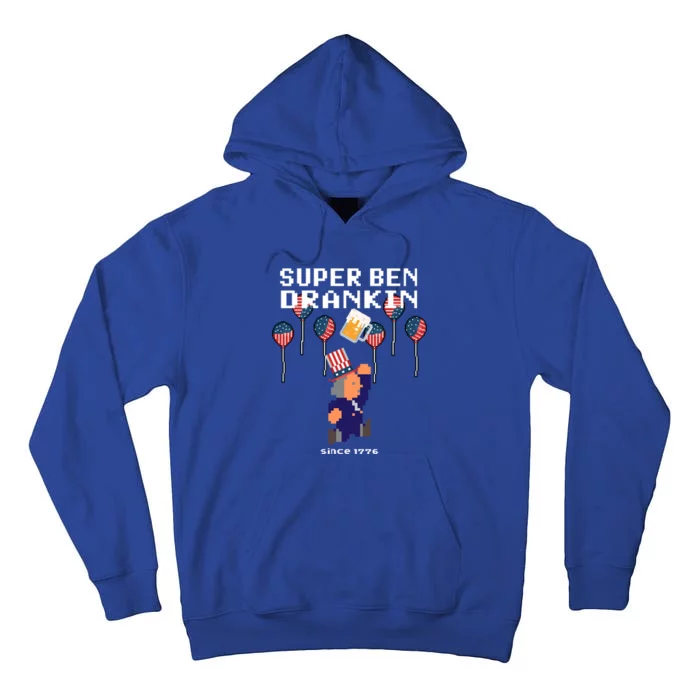 4th Of July Independence Day Ben Drankin Benjamin Franklin Gift Tall Hoodie