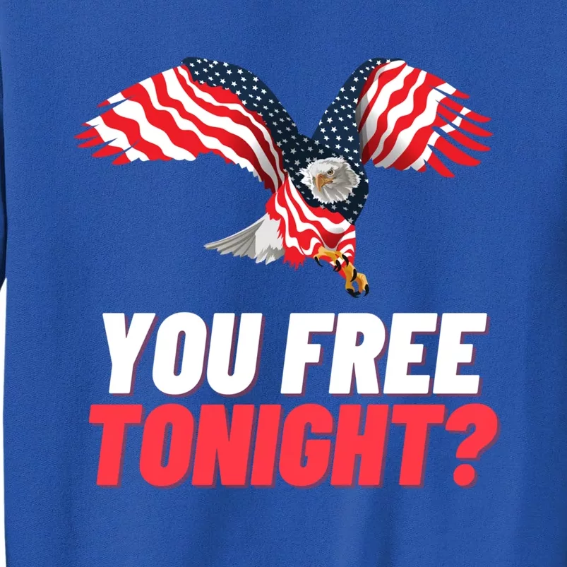 4th Of July You Free Tonight Funny Gift Sweatshirt