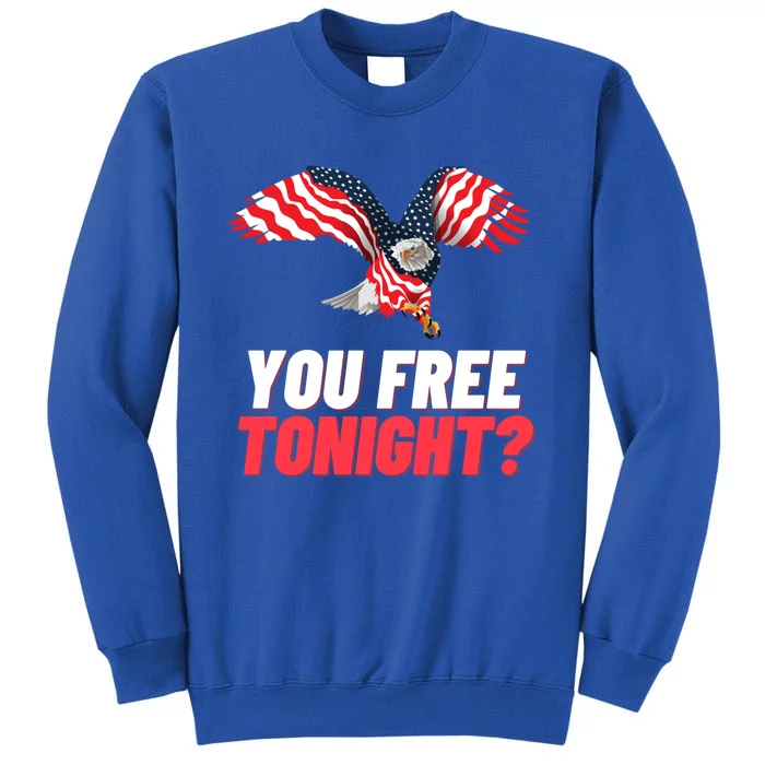 4th Of July You Free Tonight Funny Gift Sweatshirt