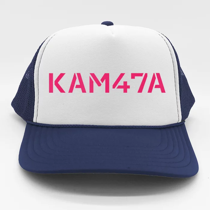 47th President Kamala Harris 2024 First Woman Female Empower Trucker Hat