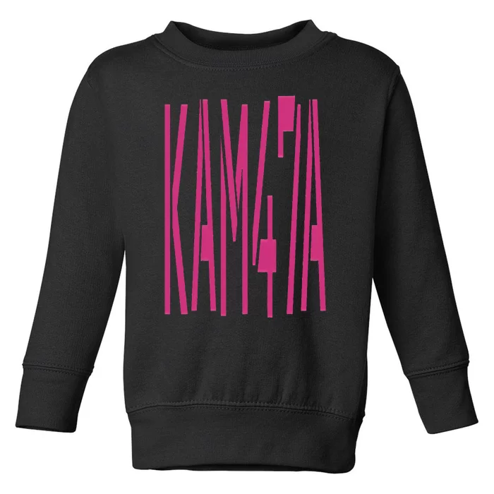 47th President Kamala Harris 2024 First Woman Female Empower Toddler Sweatshirt