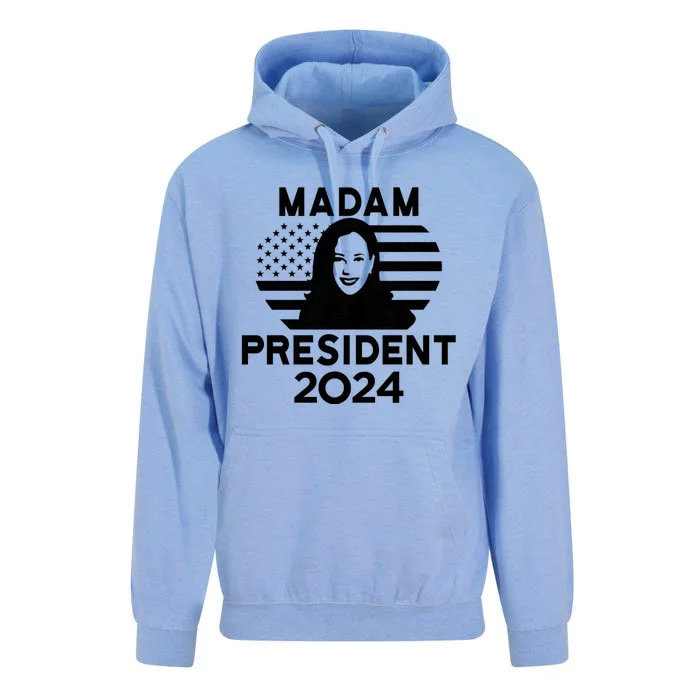 47th President Madam President Unisex Surf Hoodie