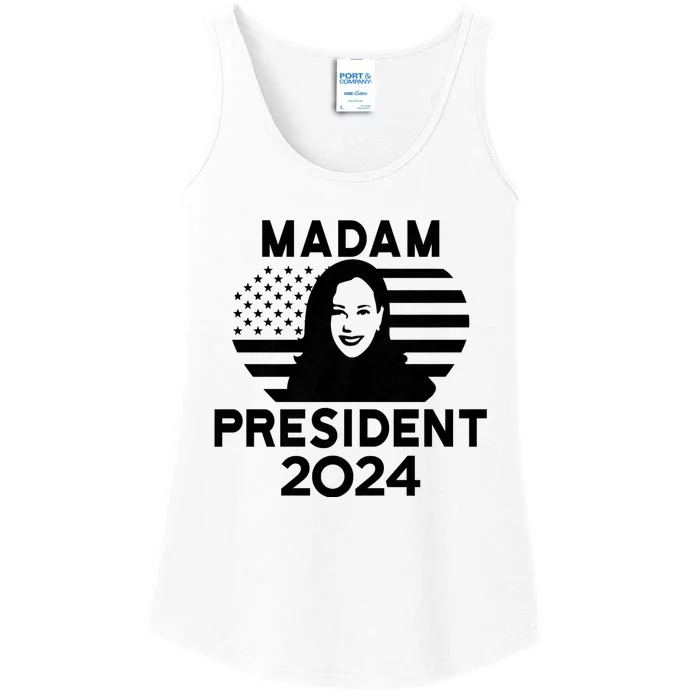 47th President Madam President Ladies Essential Tank