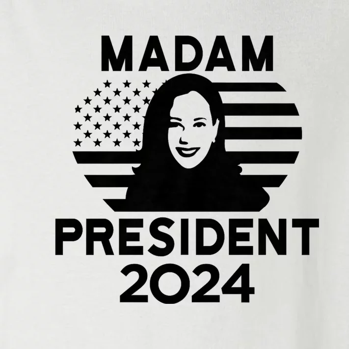 47th President Madam President Toddler Long Sleeve Shirt