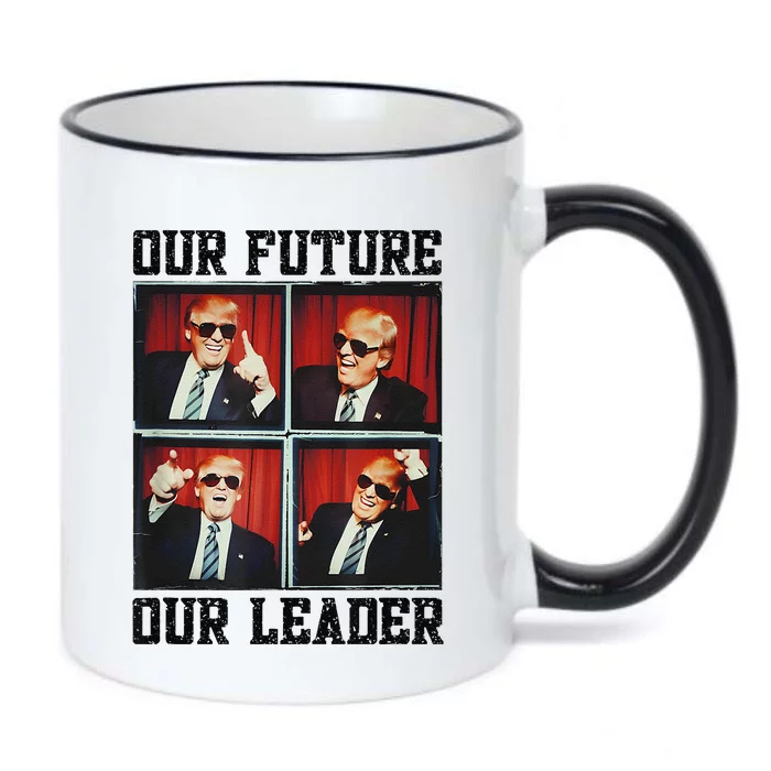 47th President Trump Second Term Our Future Our Leader Trump Black Color Changing Mug