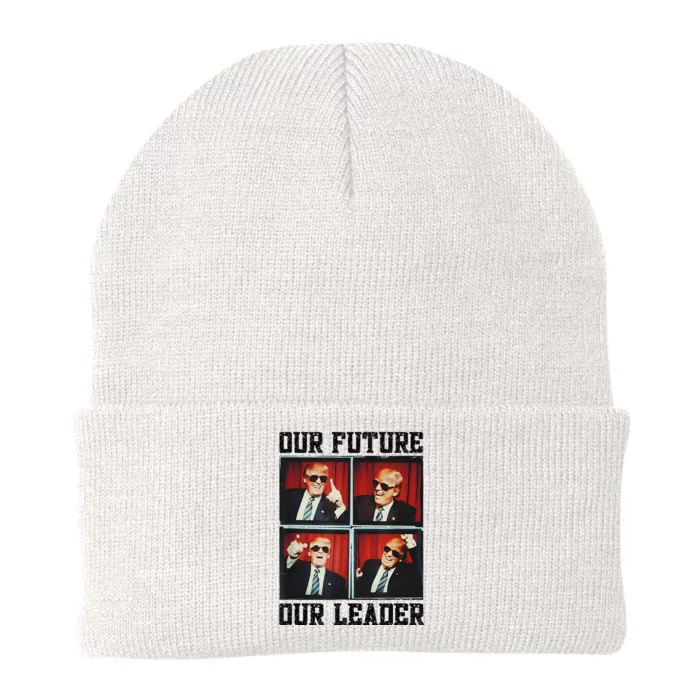 47th President Trump Second Term Our Future Our Leader Trump Knit Cap Winter Beanie