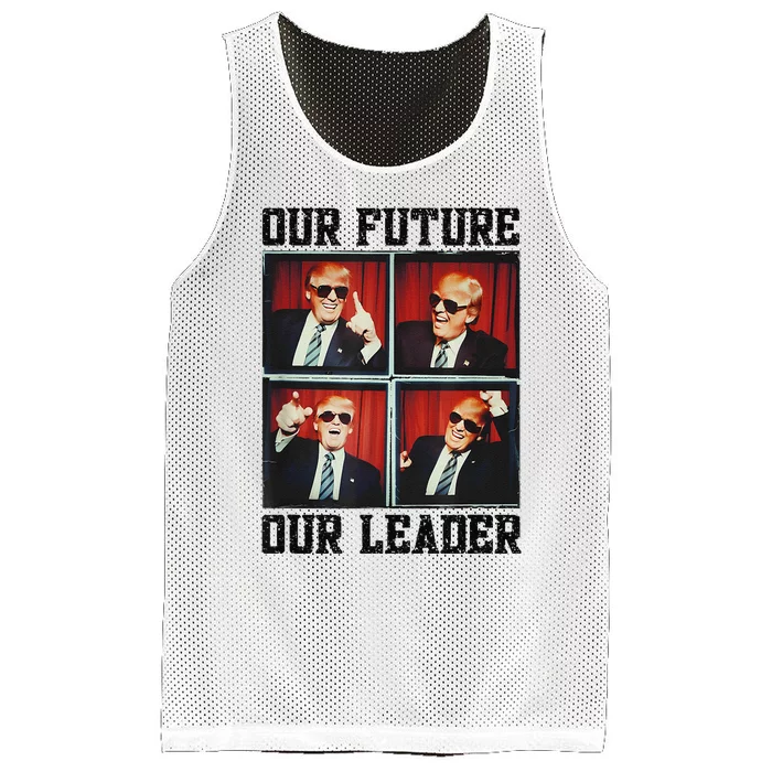 47th President Trump Second Term Our Future Our Leader Trump Mesh Reversible Basketball Jersey Tank