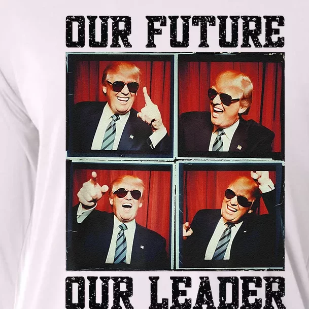 47th President Trump Second Term Our Future Our Leader Trump Cooling Performance Long Sleeve Crew