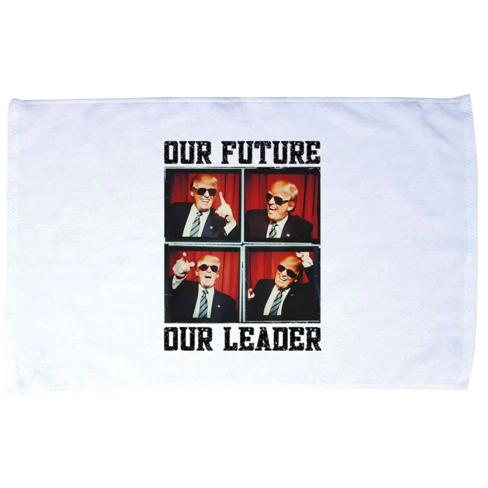 47th President Trump Second Term Our Future Our Leader Trump Microfiber Hand Towel