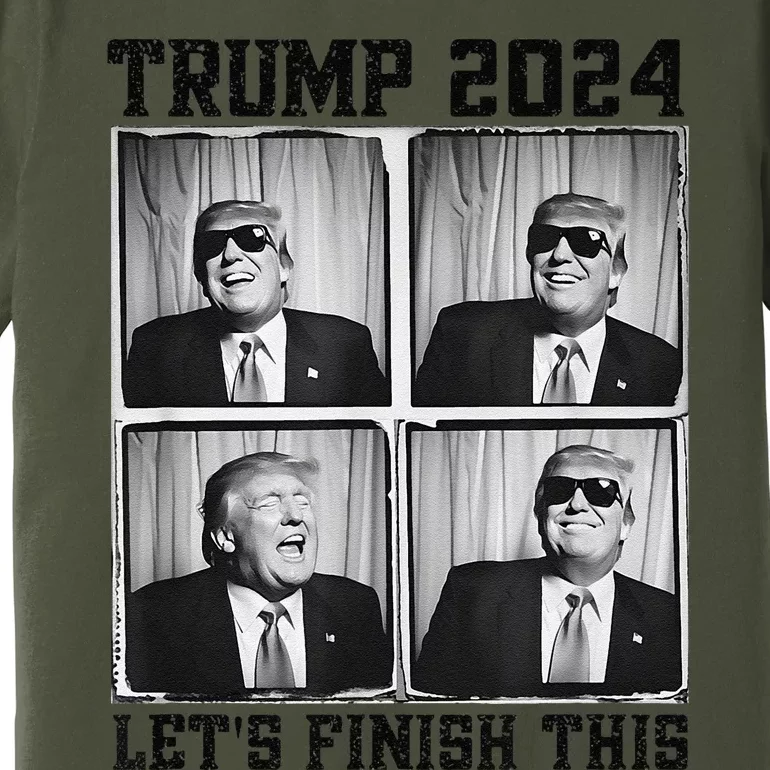 47th President Trump Second Term LetS Finish This Trump Premium T-Shirt