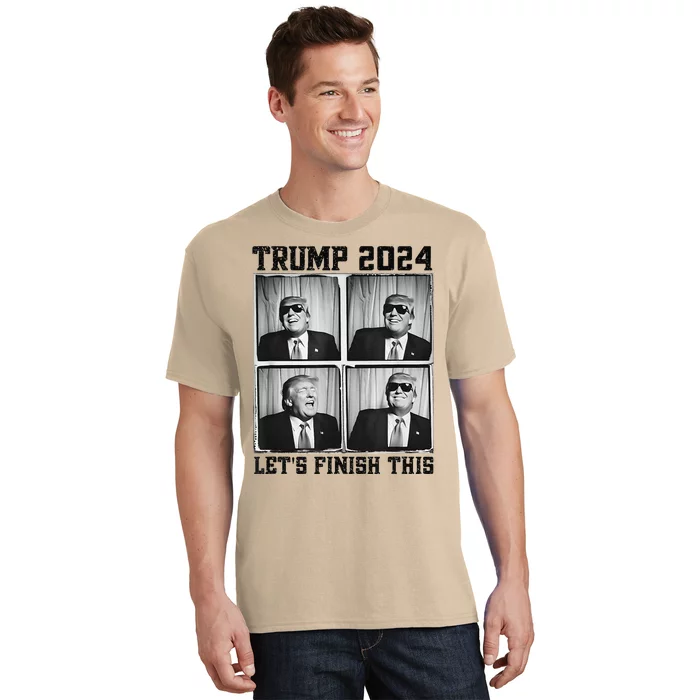 47th President Trump Second Term LetS Finish This Trump T-Shirt