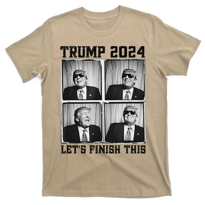 47th President Trump Second Term LetS Finish This Trump T-Shirt