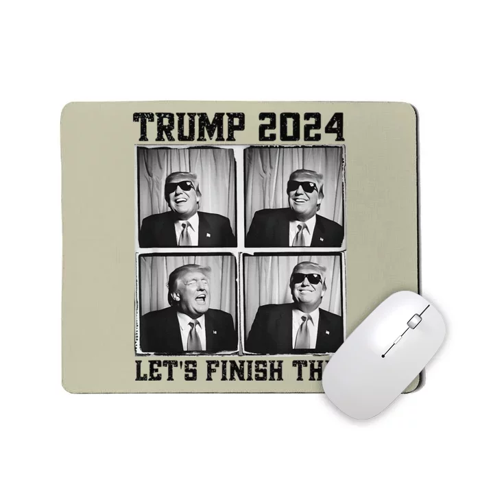 47th President Trump Second Term LetS Finish This Trump Mousepad