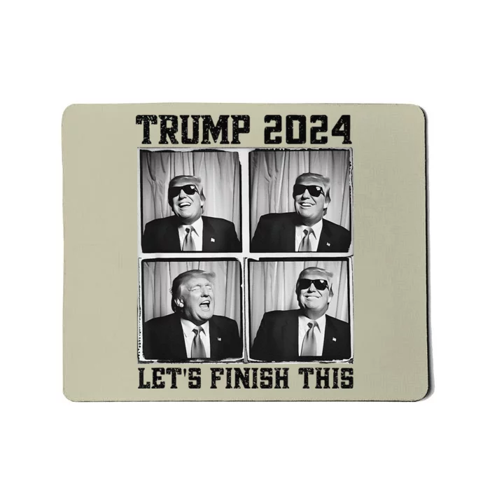 47th President Trump Second Term LetS Finish This Trump Mousepad