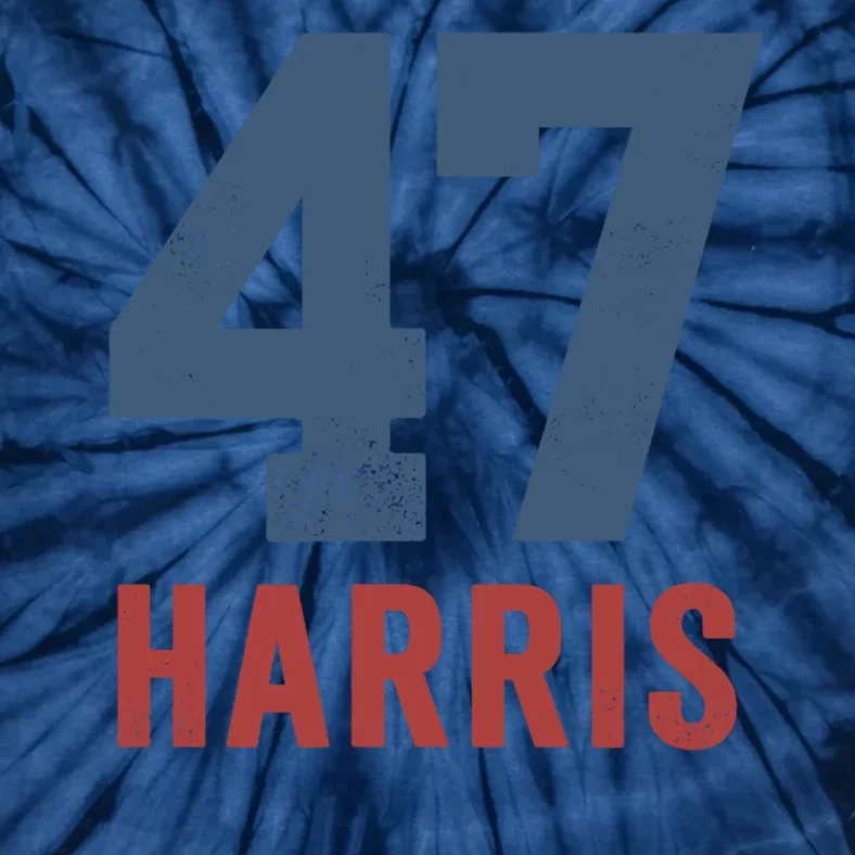 47th President Usa Harris Retro Tie-Dye T-Shirt