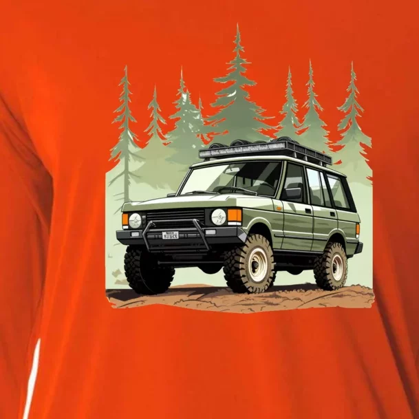 4x4 Rover Cooling Performance Long Sleeve Crew