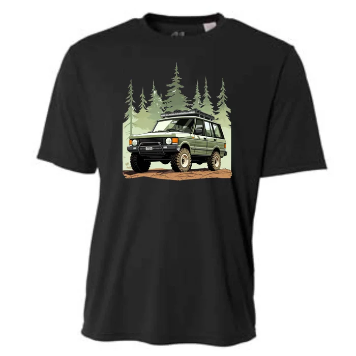 4x4 Rover Cooling Performance Crew T-Shirt