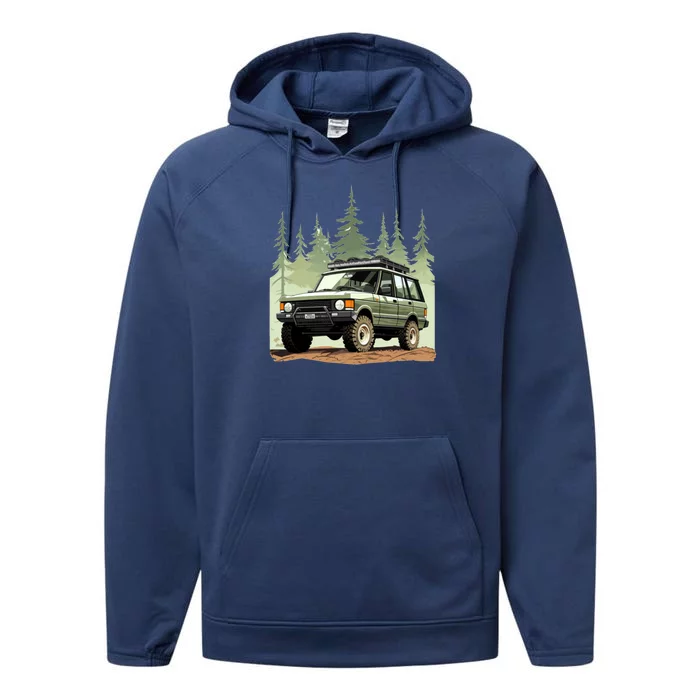 4x4 Rover Performance Fleece Hoodie