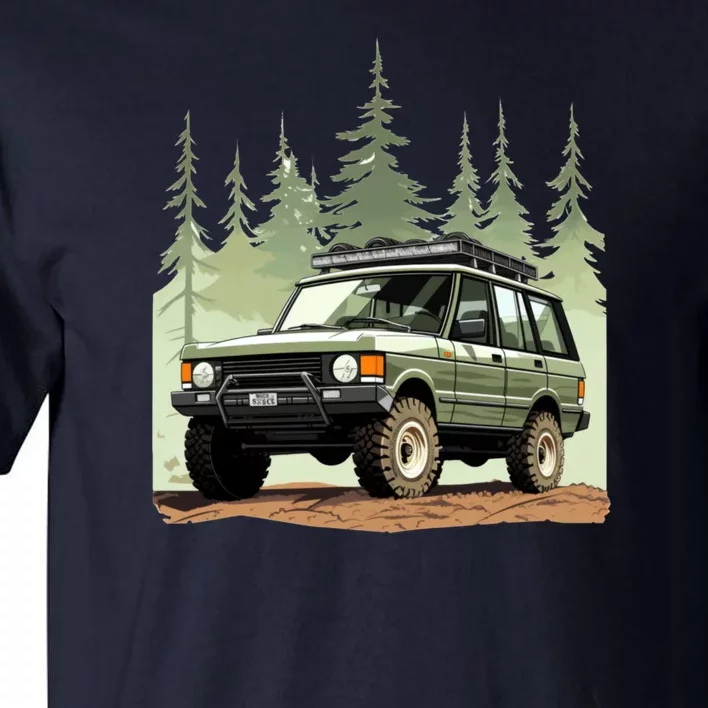 4x4 Rover Tall T-Shirt