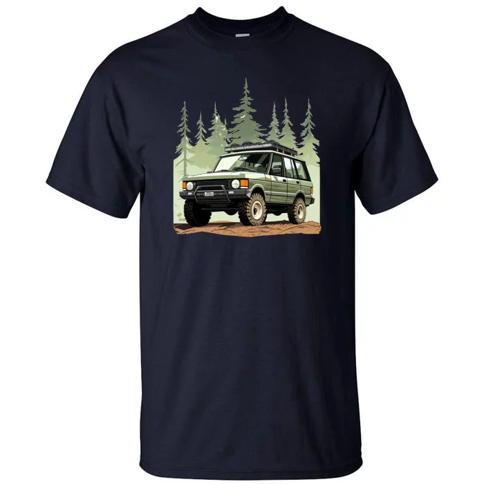 4x4 Rover Tall T-Shirt