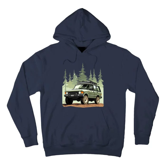 4x4 Rover Tall Hoodie