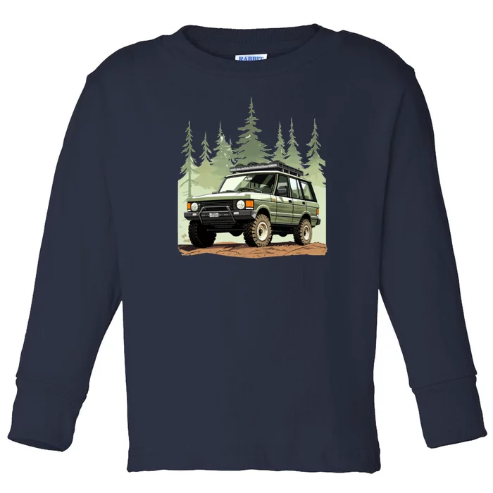 4x4 Rover Toddler Long Sleeve Shirt