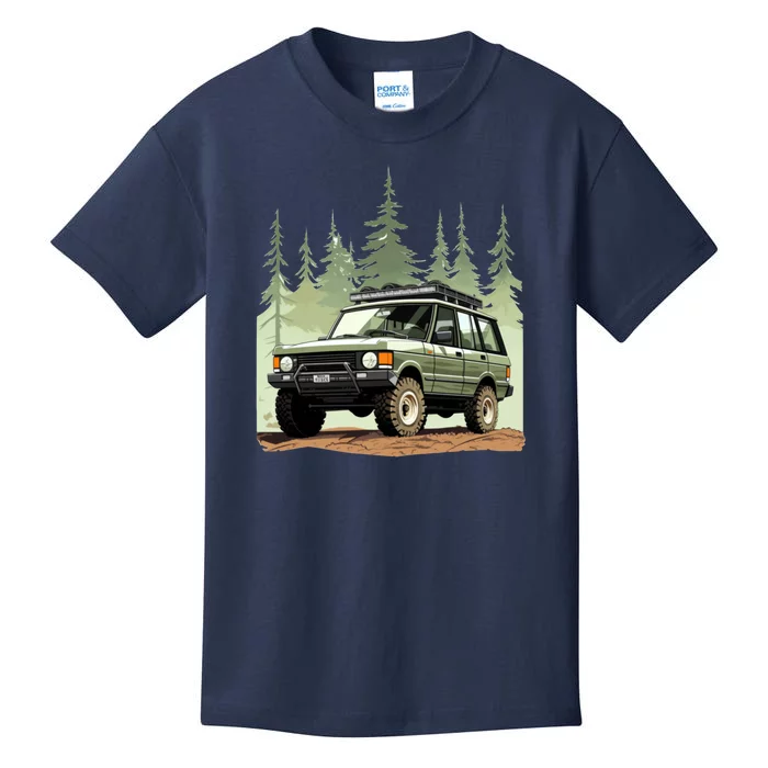 4x4 Rover Kids T-Shirt