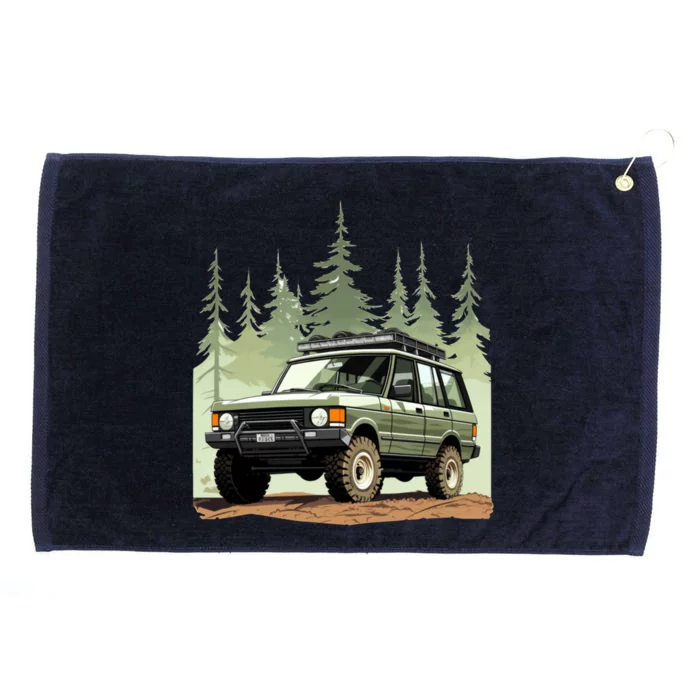 4x4 Rover Grommeted Golf Towel