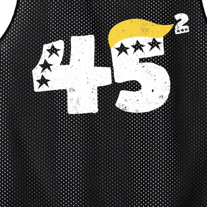 45 Squared Donald Trump 2024 45 47 Trump Mesh Reversible Basketball Jersey Tank