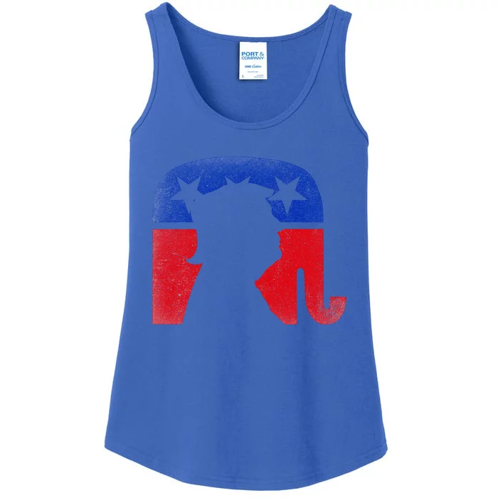 45 Squared Second Term Usa Ladies Essential Tank