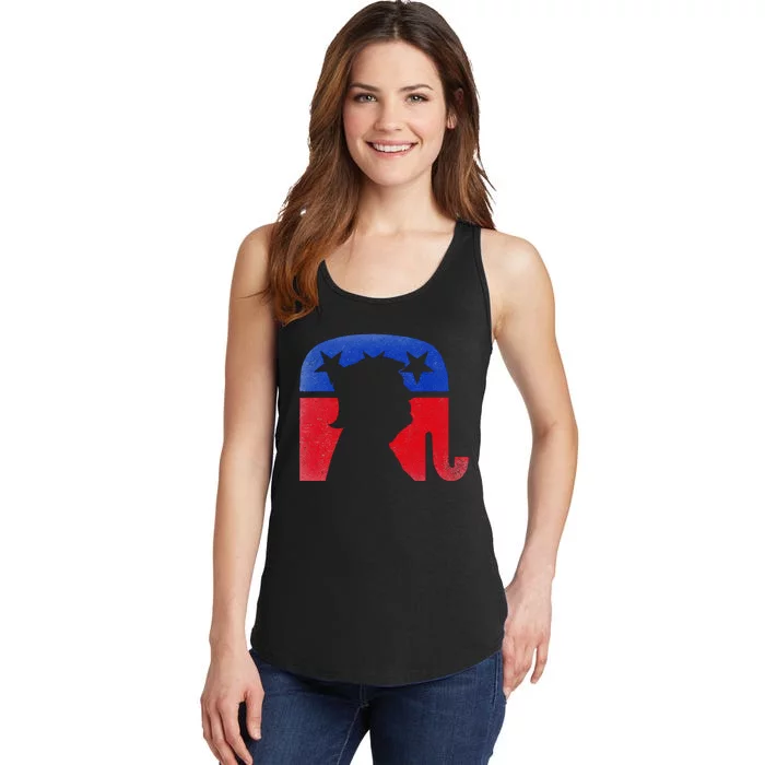 45 Squared Second Term Usa Vintage Ladies Essential Tank