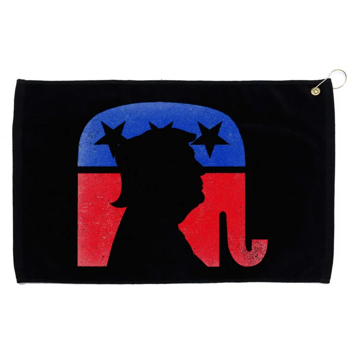 45 Squared Second Term Usa Vintage Grommeted Golf Towel