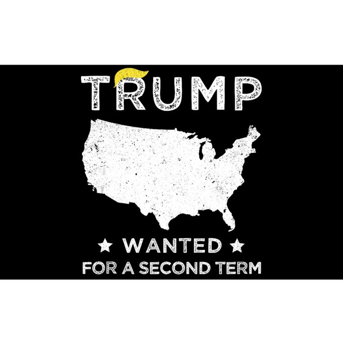 45 SQUARED TRUMP WANTED FOR SECOND TERM 2024 Bumper Sticker