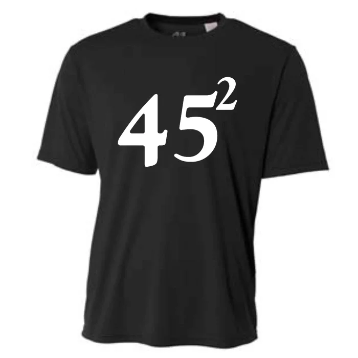 45 Squared Trump 2024 Second Term Cooling Performance Crew T-Shirt