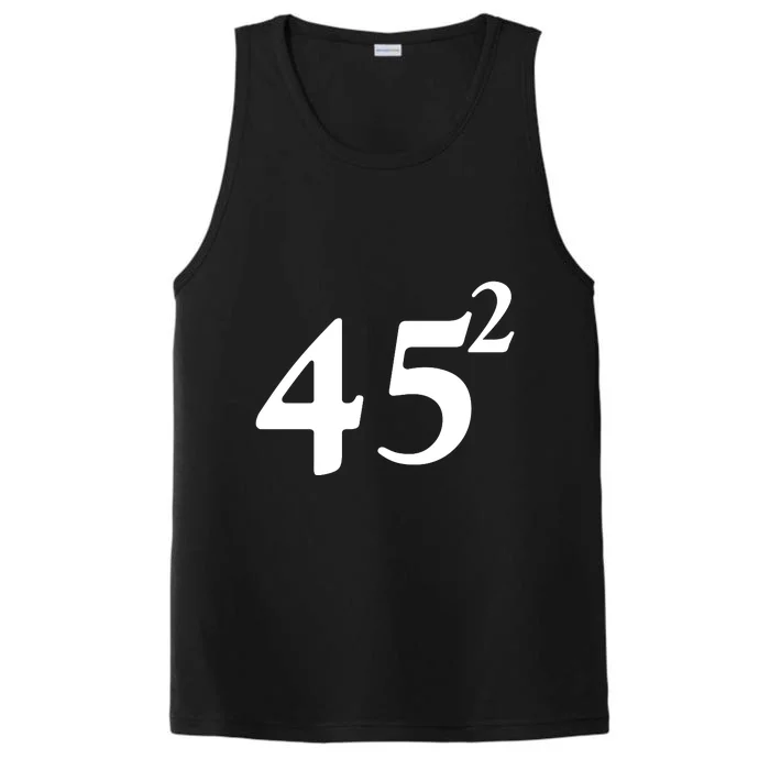 45 Squared Trump 2024 Second Term Performance Tank