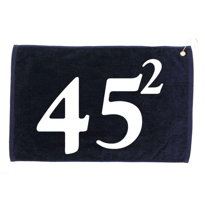 45 Squared Trump 2024 Second Term Grommeted Golf Towel