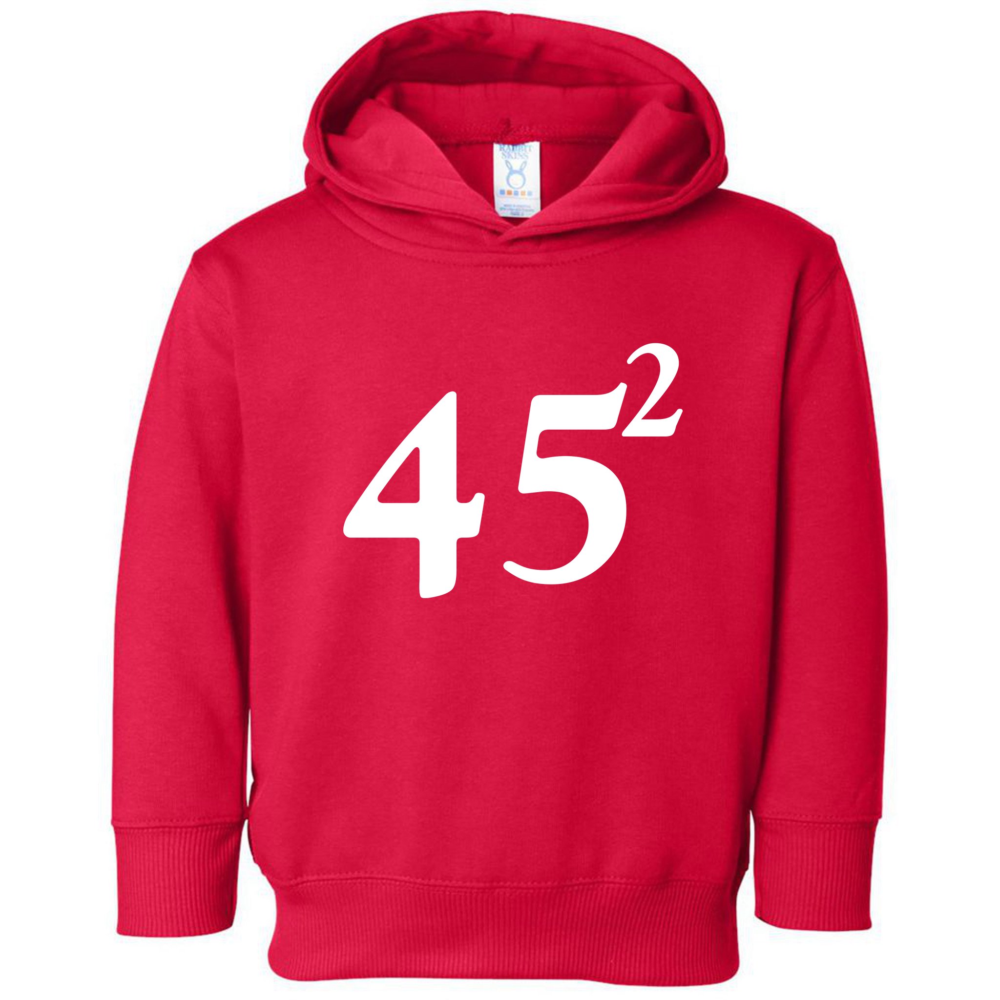 45 Squared Trump 2024 Second Term Toddler Hoodie | TeeShirtPalace