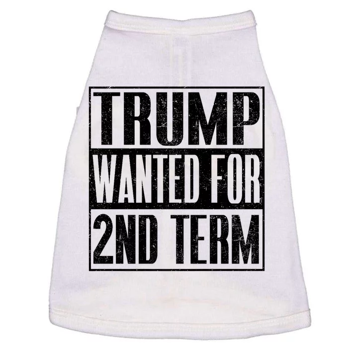 45 Squared Trump Wanted For Second Term 2024 Pro Trump Doggie Tank