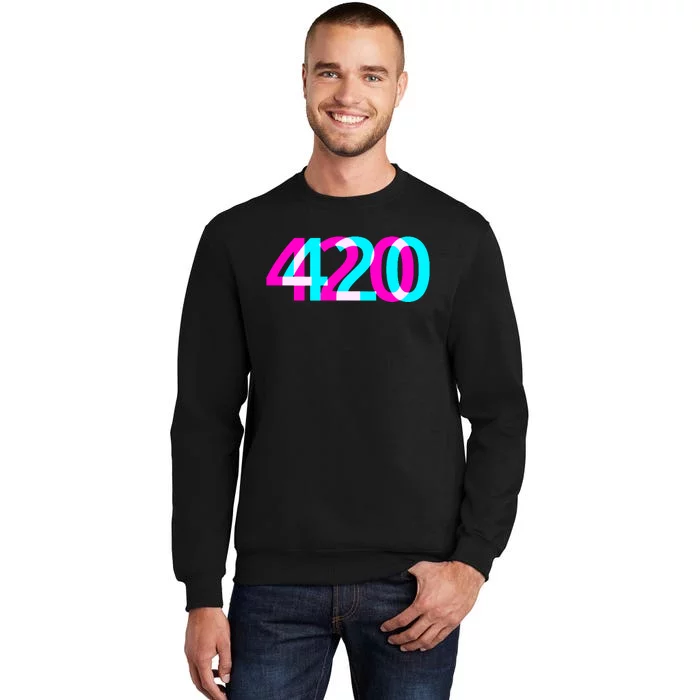 420 Stoner Weed Cannabis Marijuana Kush Joint Sweatshirt