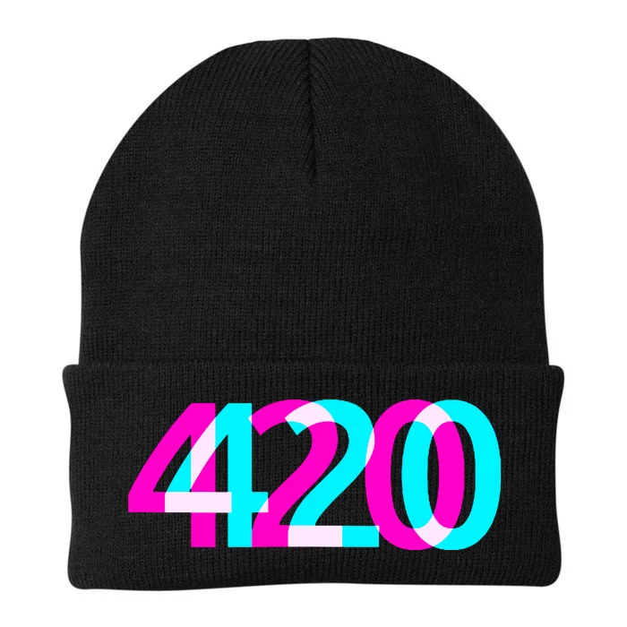 420 Stoner Weed Cannabis Marijuana Kush Joint Knit Cap Winter Beanie