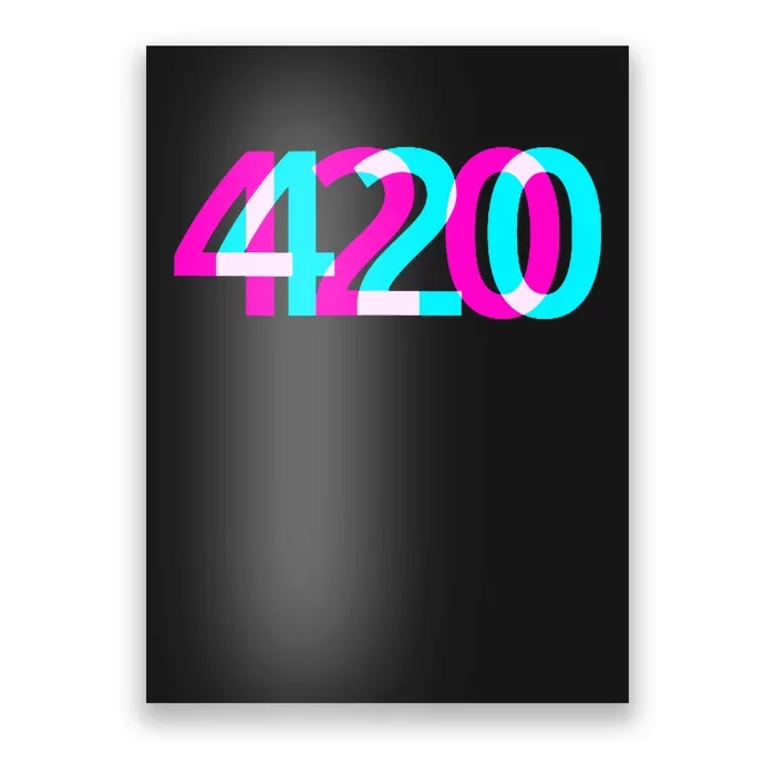 420 Stoner Weed Cannabis Marijuana Kush Joint Poster