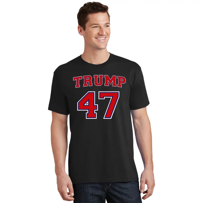 47 Trump 2024 Vote President Donald Trump 47th President T-Shirt