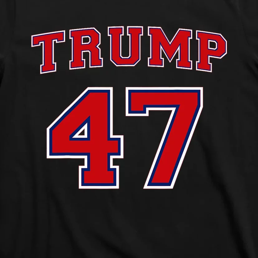 47 Trump 2024 Vote President Donald Trump 47th President T-Shirt