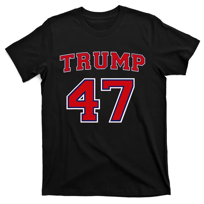 47 Trump 2024 Vote President Donald Trump 47th President T-Shirt