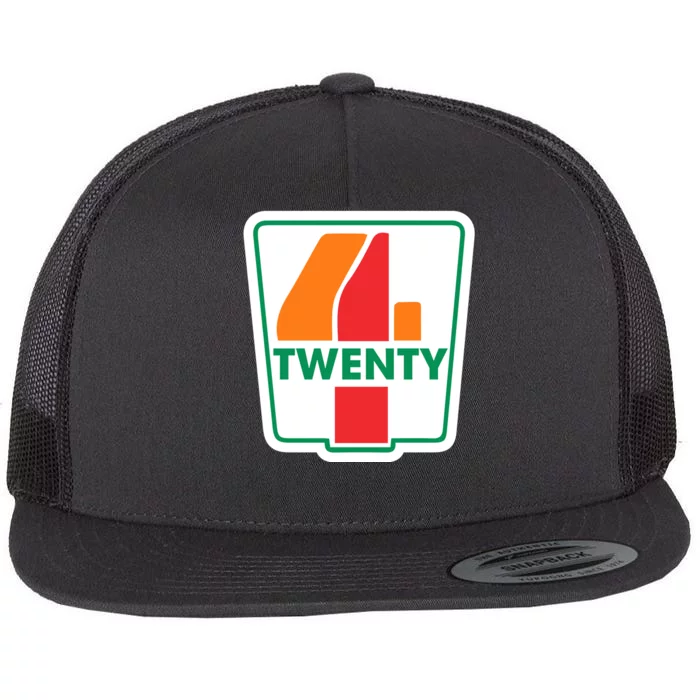 4 Twenty Flat Bill Trucker Hat