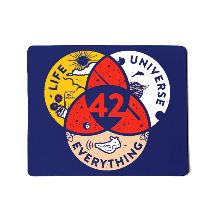 42 The Answer To Life The Universe And Everything Mousepad