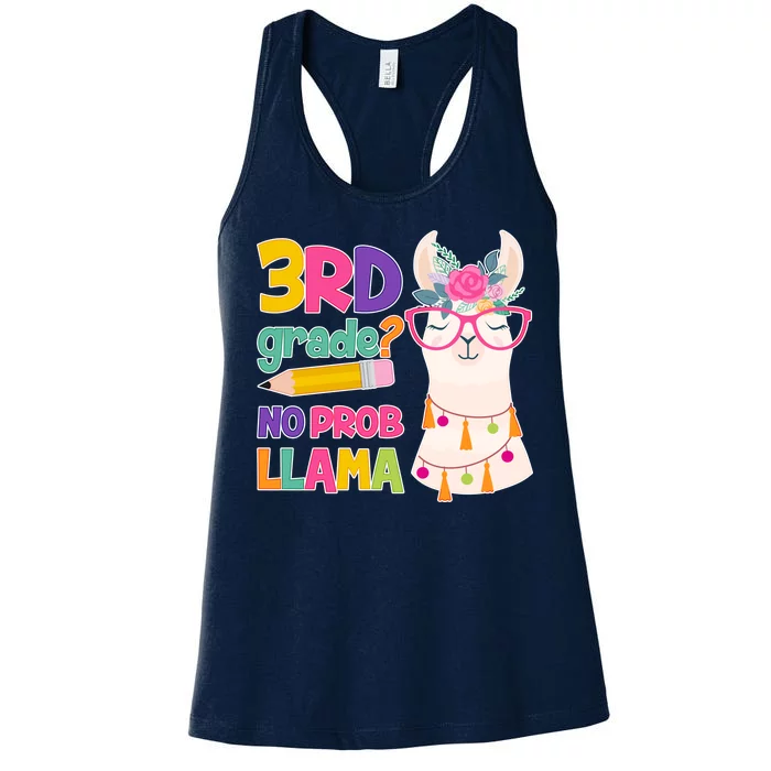 4th Grade? No Prob Llama Women's Racerback Tank