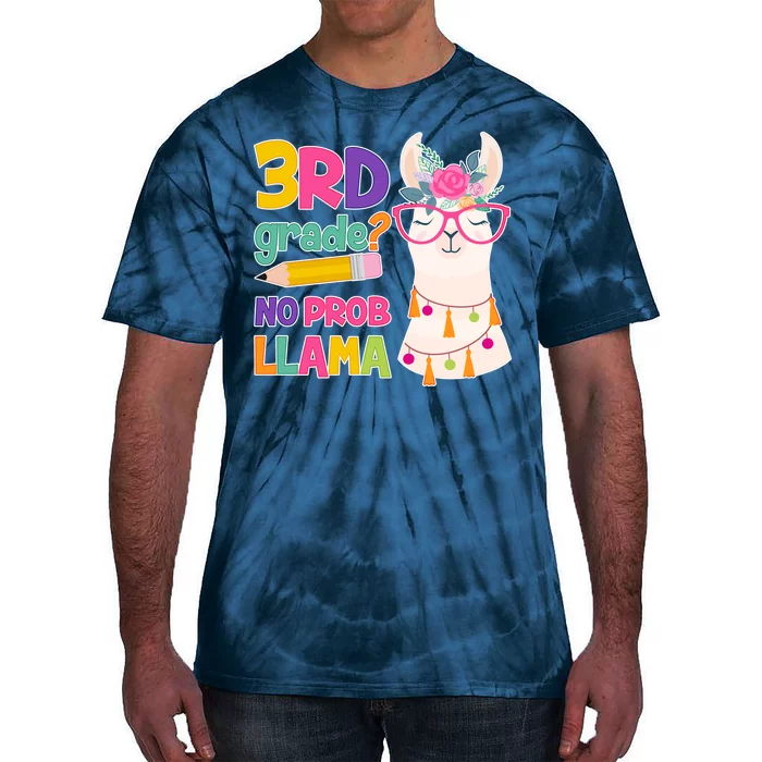 4th Grade? No Prob Llama Tie-Dye T-Shirt