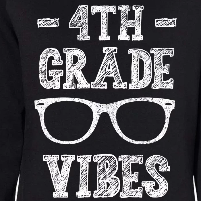 4th Grade Vibes Womens California Wash Sweatshirt