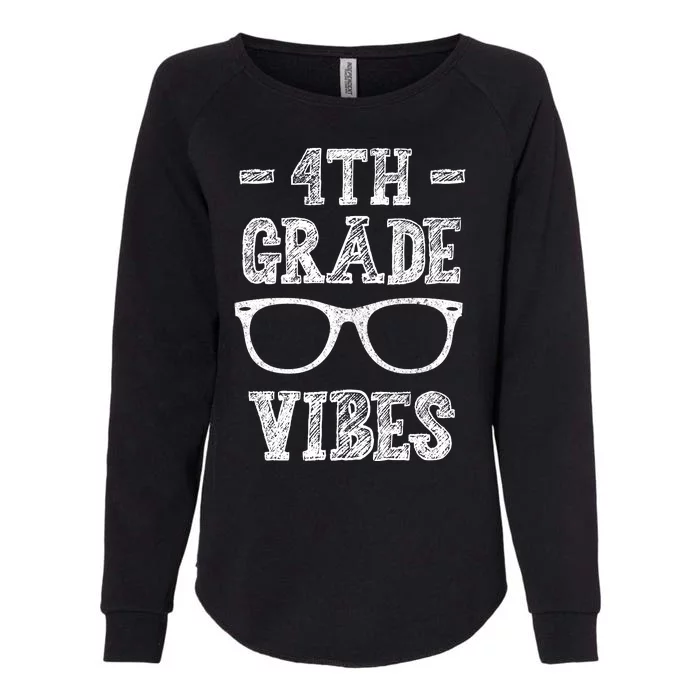 4th Grade Vibes Womens California Wash Sweatshirt